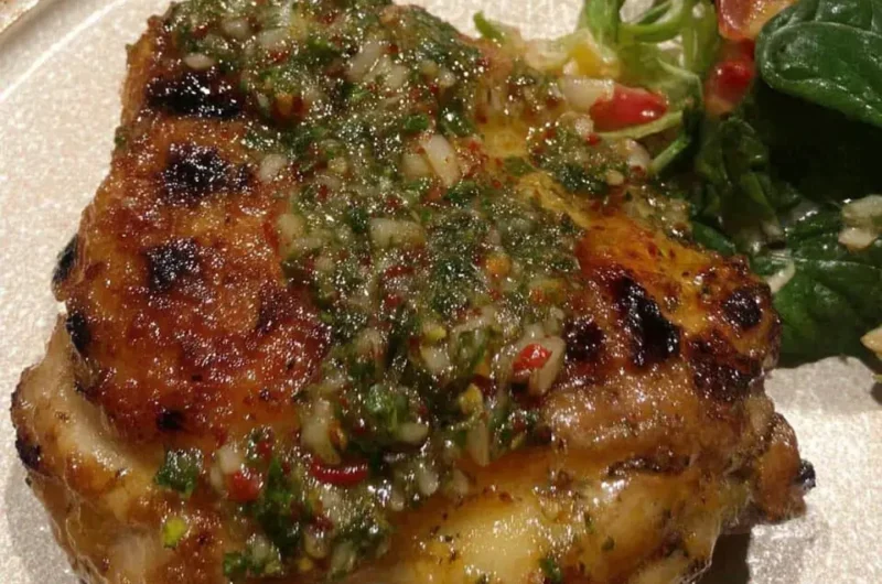 Chimichurri Chicken Thighs