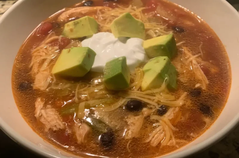 Chicken Enchilada Soup