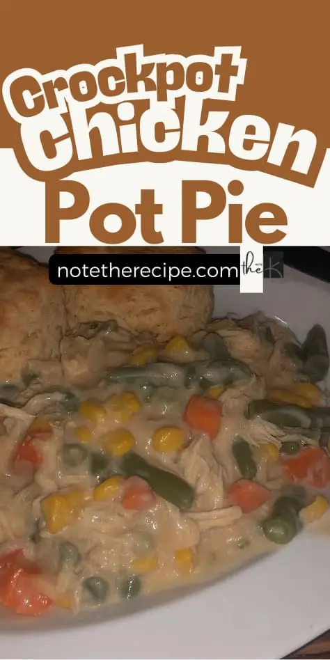 This crockpot chicken pot pie showcases juicy chicken breasts cooked low and slow with mixed vegetables and creamy soup, then finished with sour cream for extra silkiness. Serve it alongside quick cheddar biscuits for a complete, crowd-pleasing meal that’s perfect for busy nights.