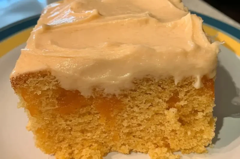 Orange Creamsicle Cake