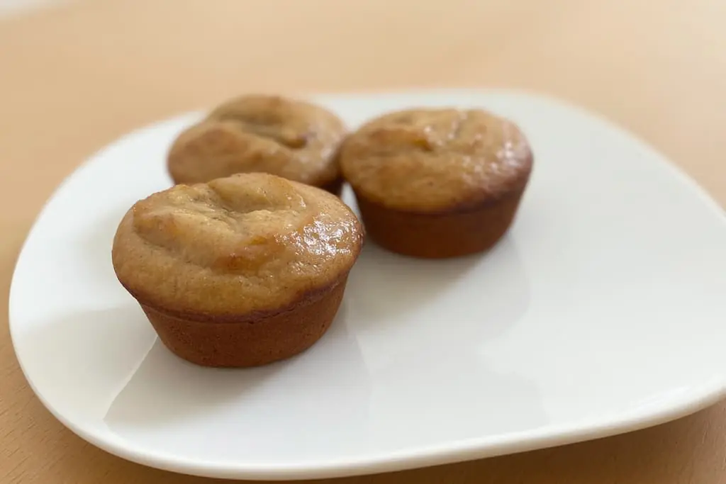 High Protein Banana Muffins